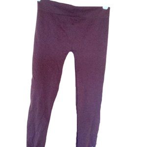 Girl's Brown Cropped Legging fits XL